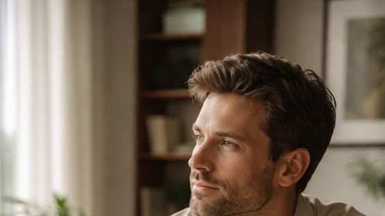 Professional hypnotherapy space for men's wellbeing